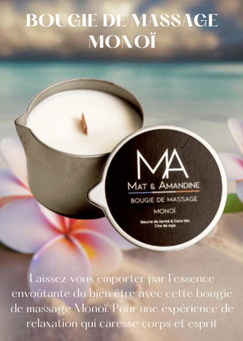 MONOÏ – BOUGIE DE MASSAGE