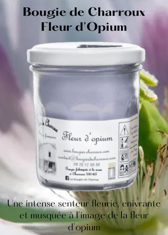 Bougie parfumée FLEUR D'OPIUM