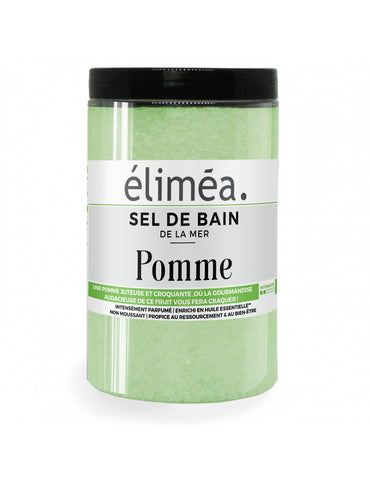 Sel de bain Pomme